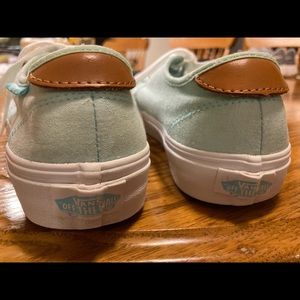 Vans light green (mint colored) shoes!
